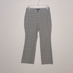 Banana Republic Straight Leg Plaid Pants Size 4